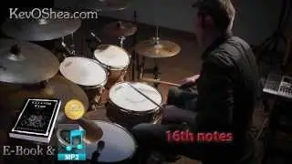 ★ Advanced Drum Lesson ★ Leading Hand Accents | Book Sample