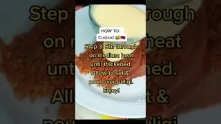 HOW TO MAKE CUSTARD | For Puligi 🇼🇸🌺