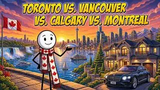 POV: The Real Cost of Living in Toronto vs Vancouver vs Calgary vs Montreal