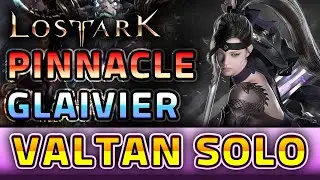 How does Pinnacle Glaivier solo valtan?
