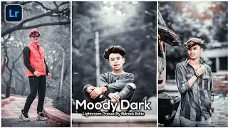 Moody Dark Lightroom Preset || Moody Dark Lightroom Mobile DNG & XMP Presets Free 2022