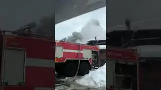 Пожар в ресторане «Раздолье» в Зеленограде