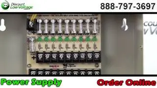 How to Wire Up Security Camera Power Supply | DIY