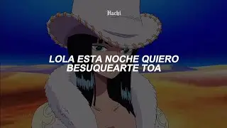 "Lola, esta noche quiero besuquearte toda" Jedis ft Gote y Nolep - Lola (letra)
