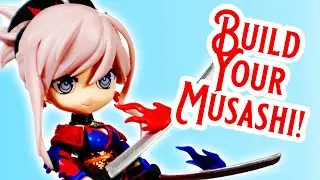 Fate/GO Miyamoto Musashi Petitrits Model Kit Review by Bandai