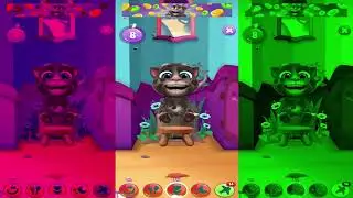 My Talking Tom 2 Colors Tom Steck Funny