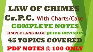 Criminal Procedure Code with Notes for law students ccsu