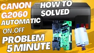 Automatic ON, Off printer Canon g2060 How to  problem Solved 💯 @AmrishOfficial813