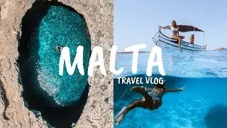 The Bluest Water We've Ever Seen | Summer Malta Travel Vlog