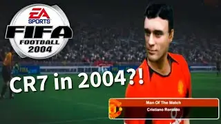 Cristiano Ronaldo in FIFA 2004 | Skills, Stunning Goals & Ratings!