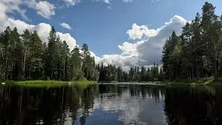 Сплав по Суне на пакрафтах