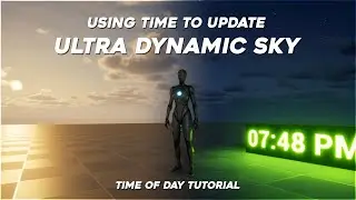 UE5 Using time to update Ultra Dynamic Sky