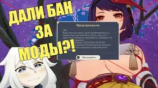 БАНЯТ ЛИ ЗА МОДЫ В GENSHIN IMPACT ?