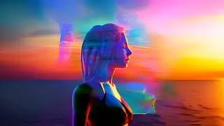 Trippy AI Visuals x Synthwave for 3 minutes