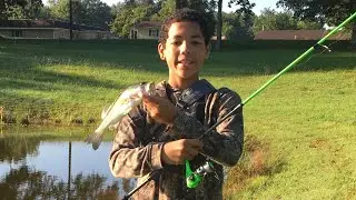 Fishing At New Pond!!