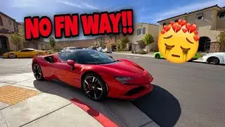 MY BUDDY'S FERRARI SF90 WAS VANDALIZED!?! 🤬