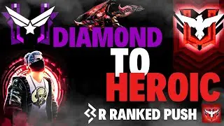 KING 👑 GAME RANKED PUSH DIAMOND 😈 TO HEROIC 😡|| BR RANKED || FREEFIRE || FREEFIRE BR RANKED