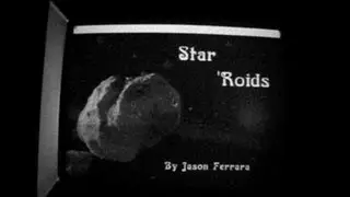 Star'Roids | Game Demo | Macintosh | 1989