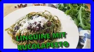 Lecker und einfach: Linguine mit Rucolapesto