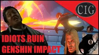Idiots Ruin Genshin Impact - Commentary & Co-op - Genshin Impact Gameplay Funny Moments