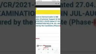 SBI JA first attempt score card ||clerk Maharashtra cut off ||sbi pre 2021| sbi mains 2021|