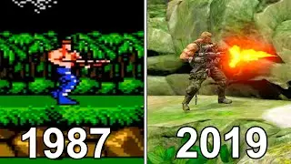 Evolution of Contra Games 1987-2019
