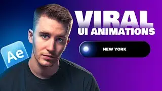 How to make Trending UI Animations in After Effects