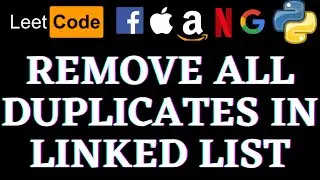 Remove Duplicates From Sorted List | Leetcode Python Solution | Python