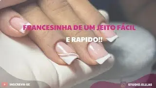 PASSO A PASSO DE UMA FRANCESINHA EM GEL ✨