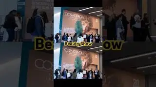 Our booth solutions are presented at the beauty show! #tradeshowbooth #beauty #show #fashion