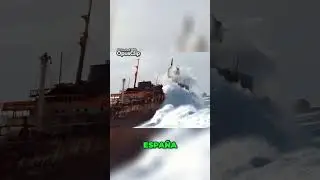 El Impacto de las Fuertes Olas en el SS American Star