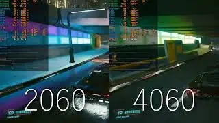 RTX 2060 vs 4060 __Cyberpunk 2077__ 1080p