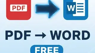 How to Convert PDF to Word (FREE & Easy) | No Software Needed