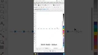 how to create a zigzag line in Coreldraw  | Corel Draw me zigzag line kaise banayen