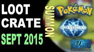Loot Crate September 2015 Unboxing - SUMMON