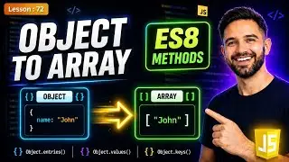 JavaScript Object.entries() and Object.values() Tutorial: ES8 Guide (2026)