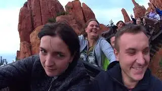 Paris disneyland.Атракцион каньён.