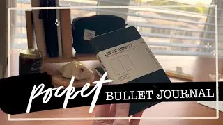 2023 Minimal Pocket Bullet Journal Setup | A6 Leuchtturm1917