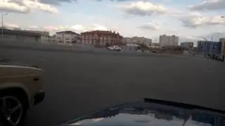 Дрифт на метале днем