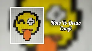 Kolay Çizimler | Emoji Çizimi | Pixel Çizimler | Vampir Emoji Çizimi
