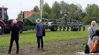 Сеялка AMAZONE CONDOR 12001 и трактор К-744