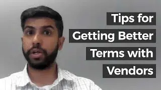 Tips for Getting Better Terms with Vendors | Forbes Finance Council - Mahati Mukkamala