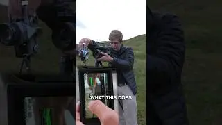 Why I film through a camera with a camera #behindthescenes
