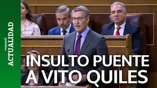 Feijóo attacks Sánchez for Puente's insults to Vito Quiles