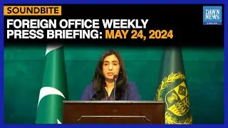 Pakistan Welcomes Growing International Recognition For Palestine | Dawn News English
