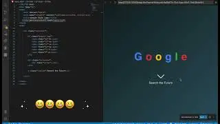 “The Power of CSS 🔥 Google Logo Animation with Arrow Effect (HTML + CSS)”