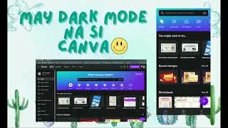 DARK MODE on CANVA