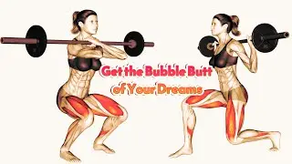 Get a Perky, Firm Butt with These Barbell Exercises for Glutes Transformation