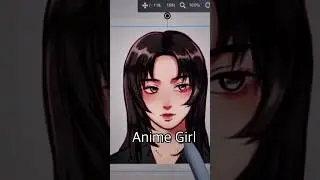 How I draw ✨️ANIME GIRL✨️ in IBISPAINT X 