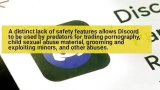Discord enables child predators and leaves kids exposed to NSFW material | 2021 Dirty Dozen List